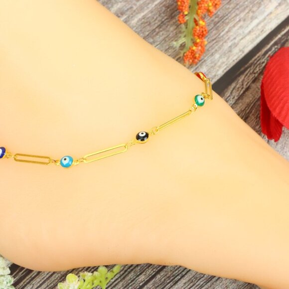 "Elegant Handmade Anklet – Delicate Jewelry for Women, MAR091481 - Picture 2 of 10